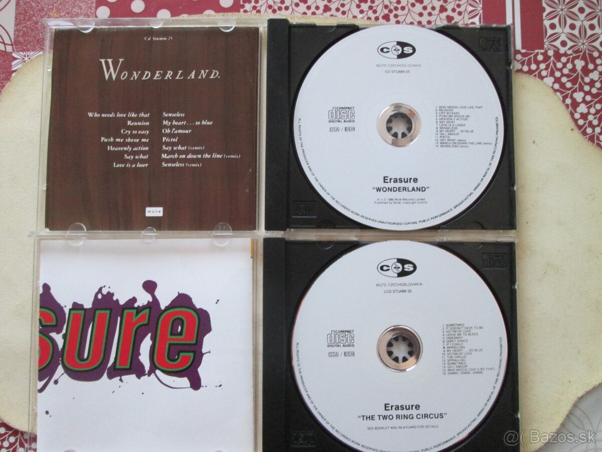 DEPECHE MODE + ERASURE - MUTE CZECHOSLOVAKIA (CD) - 5