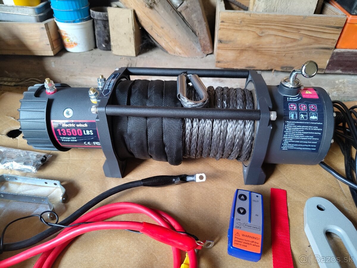 Naviják 12V 13500LBS 6,2t