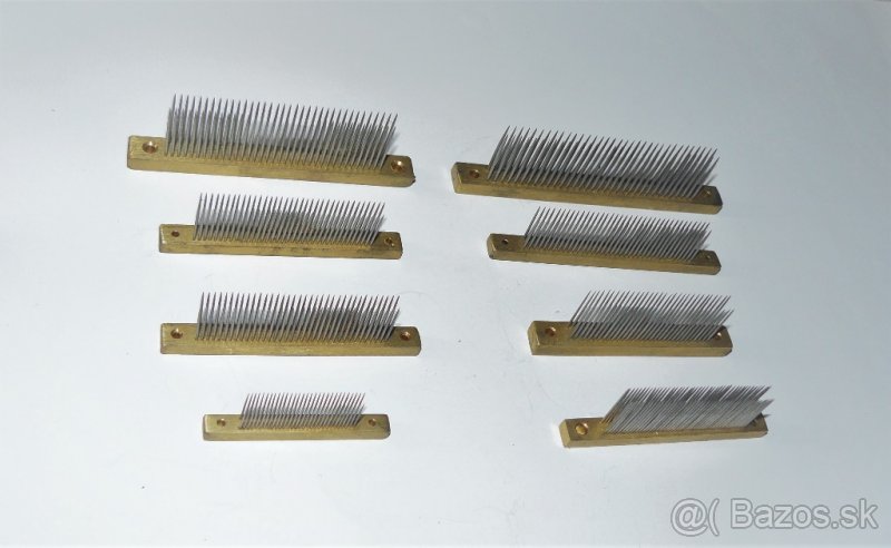 GILL HŘEBENY nejen pro POSUKOVACÍ STROJE (mosaz) - 5