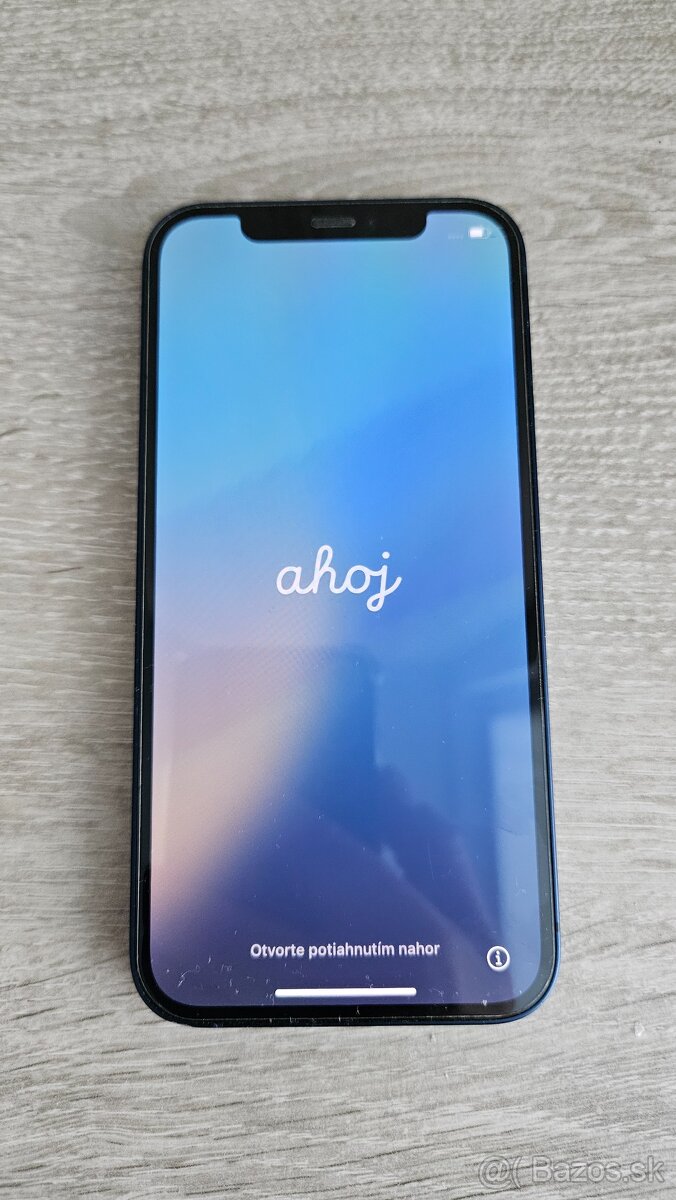 Apple iPhone 12 128GB modrý - TOP STAV - 5