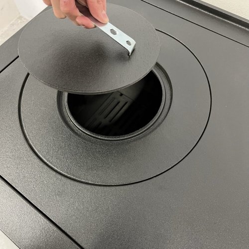 Liatinovy sporak Plamen 850 glas - 5