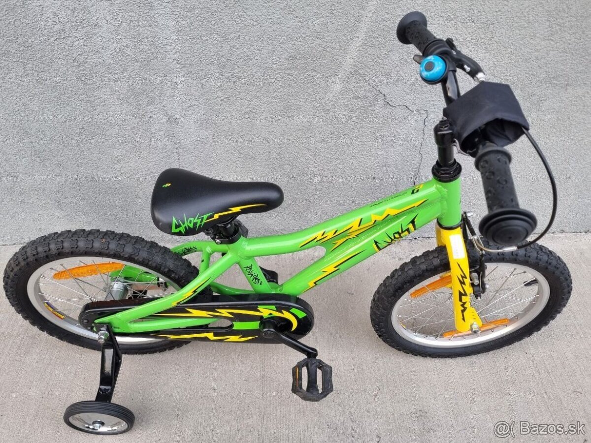 Detský bicykel Ghost Powerkid 16" (cca 3.5-6r.) - 5