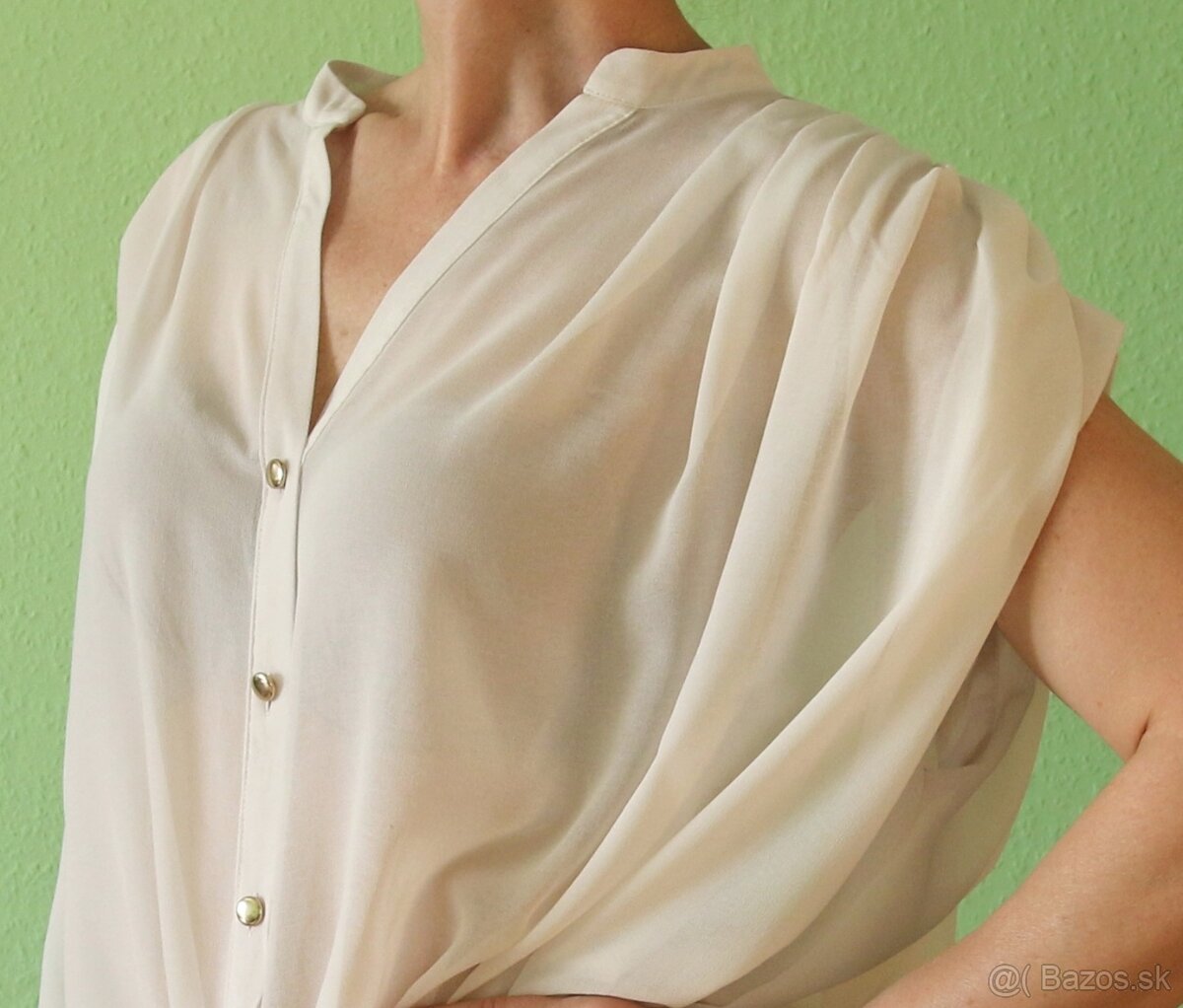 Transparentná blúzka Atmosphere veľ.L - 5