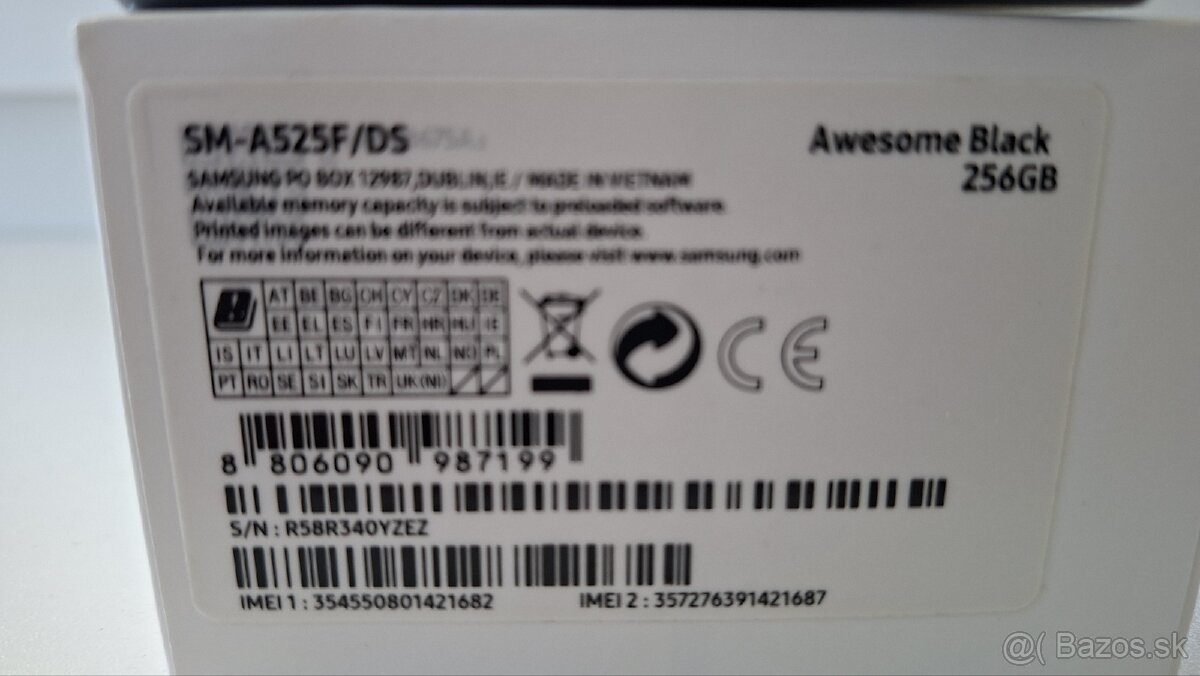 mobil Samsung A52 SM-A525F/DS 256 GB - 5