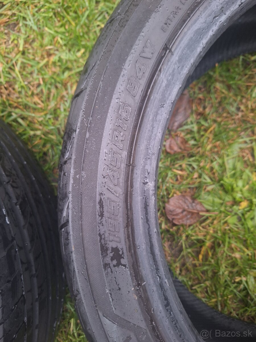 Letná sada pneumatík 195/45 R16 Yokahama - 5