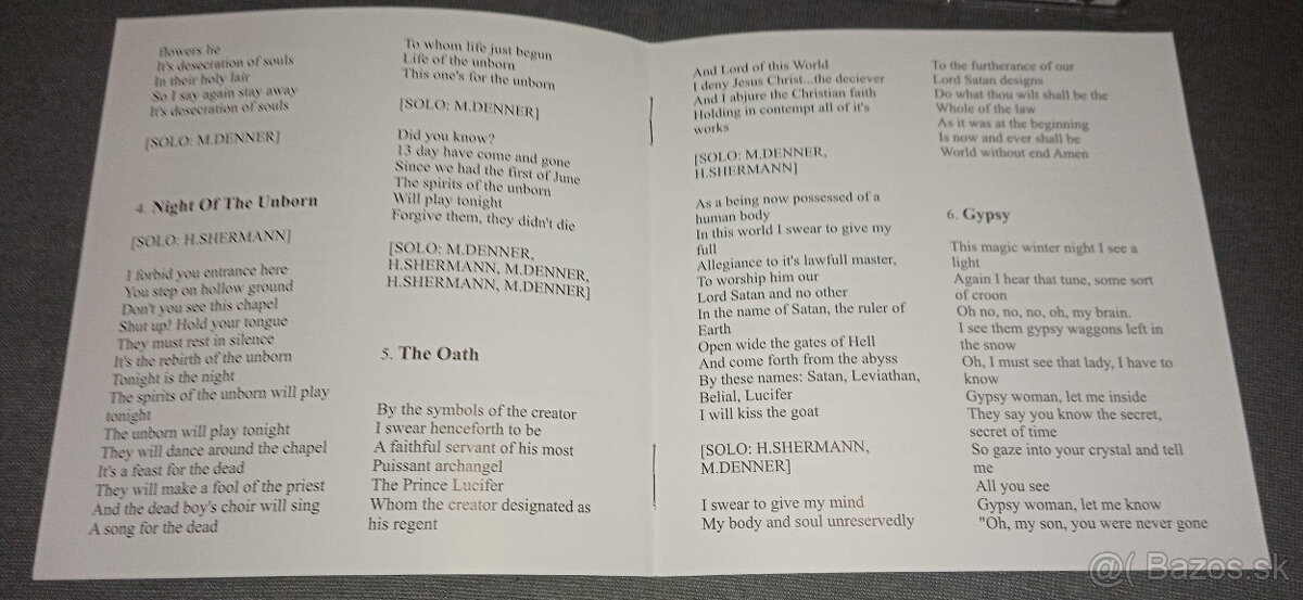 CD Mercyful Fate – Don't Break The Oath 1984 - 5