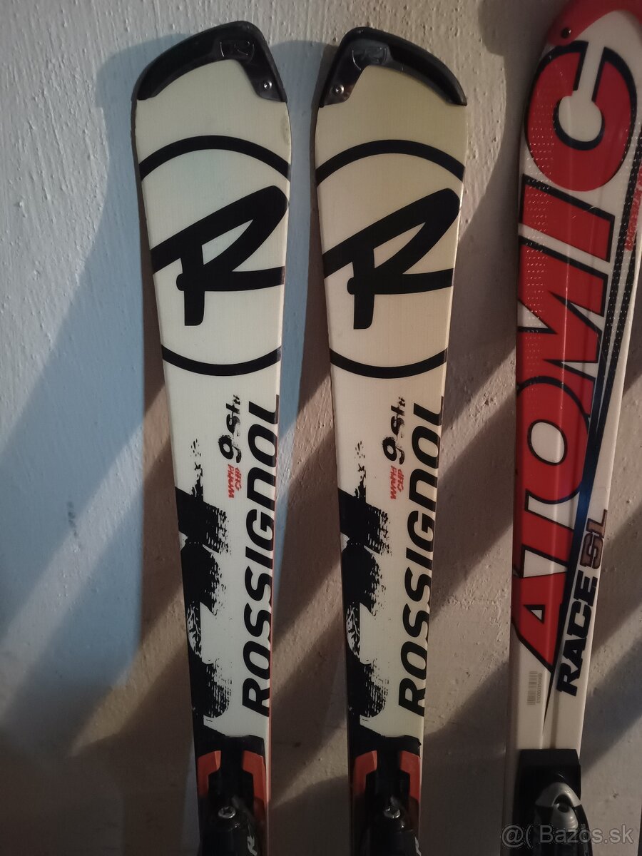 slalomove lyze Rossignol 160 cm a ATOMIC 158 cm a 165 cm - 5