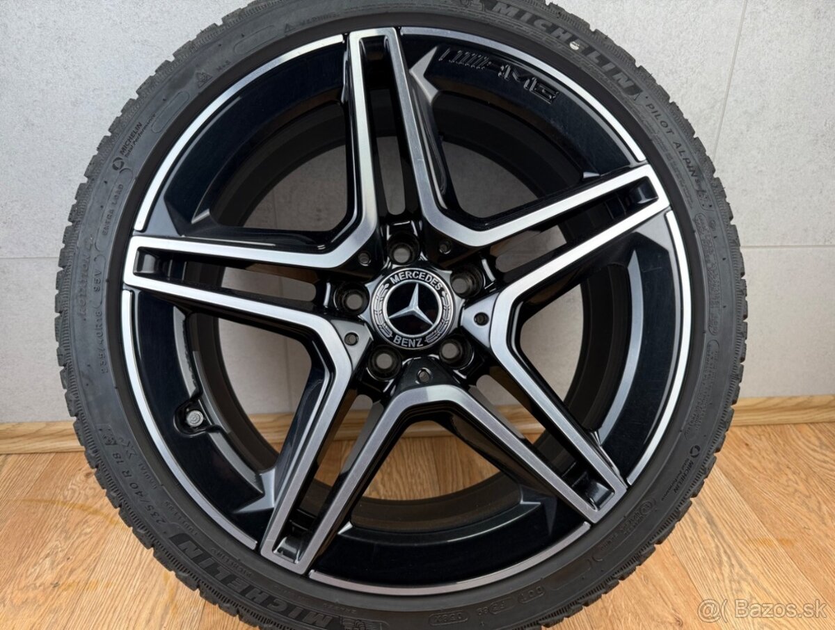 Originál zimní kolesa R18 Mercedes A35 AMG W177 - 5