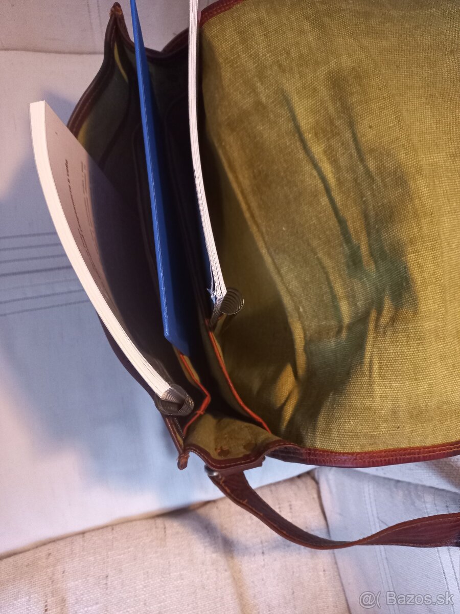 Kvalitna kozena kabelka - na doklady. notebook - 5