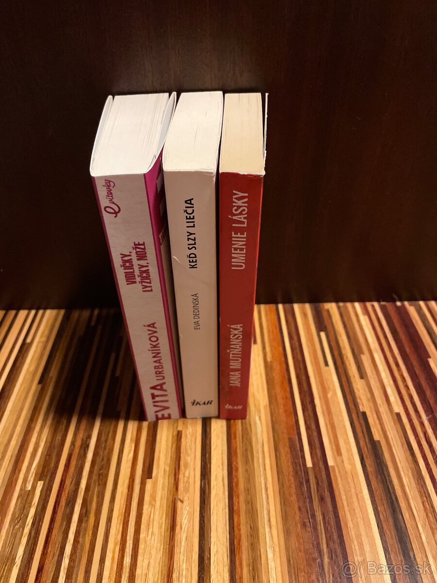 3 x damske citanie, cena spolu - 5