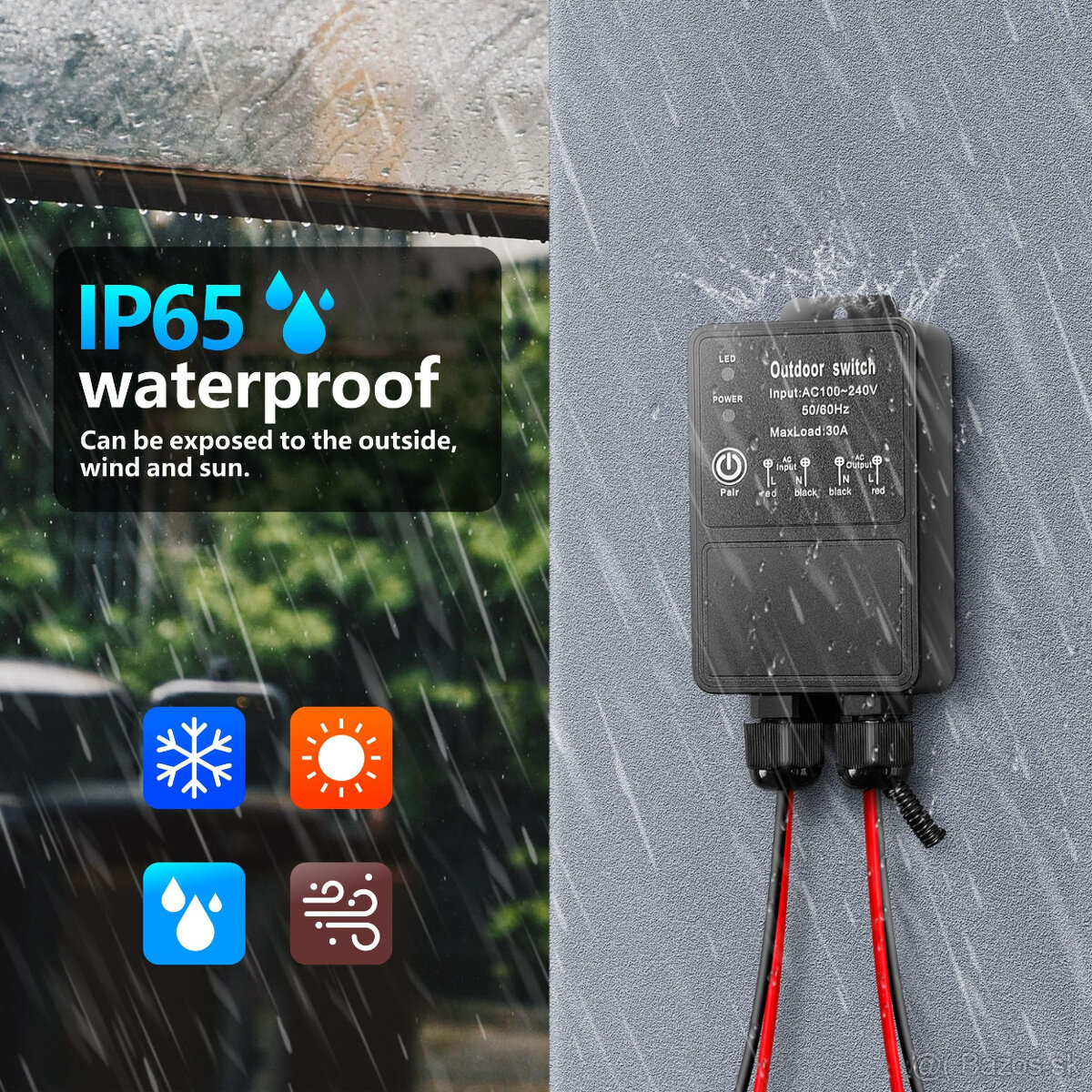 DieseRC vodotesný bezdrôtový diaľkový ovládač - 5