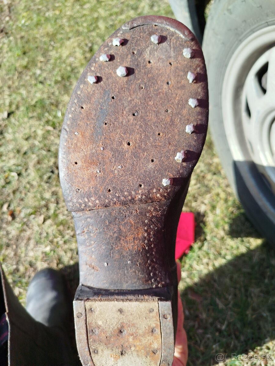 Vojenské čižmy ČSLA veľ.12 - 5