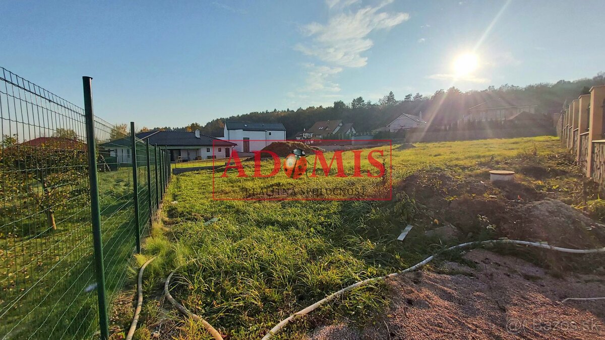 ADOMIS - Exkluzívny STAVEBNÝ POZEMOK, 1200m2 Budimír - Pod - 5