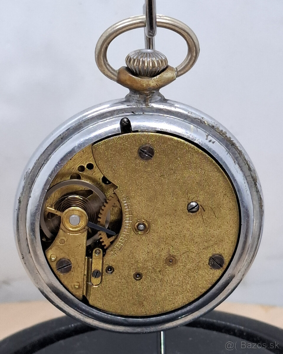 Predám funkčné starožitné vreckové hodinky THIEL 50mm 42 € - 5