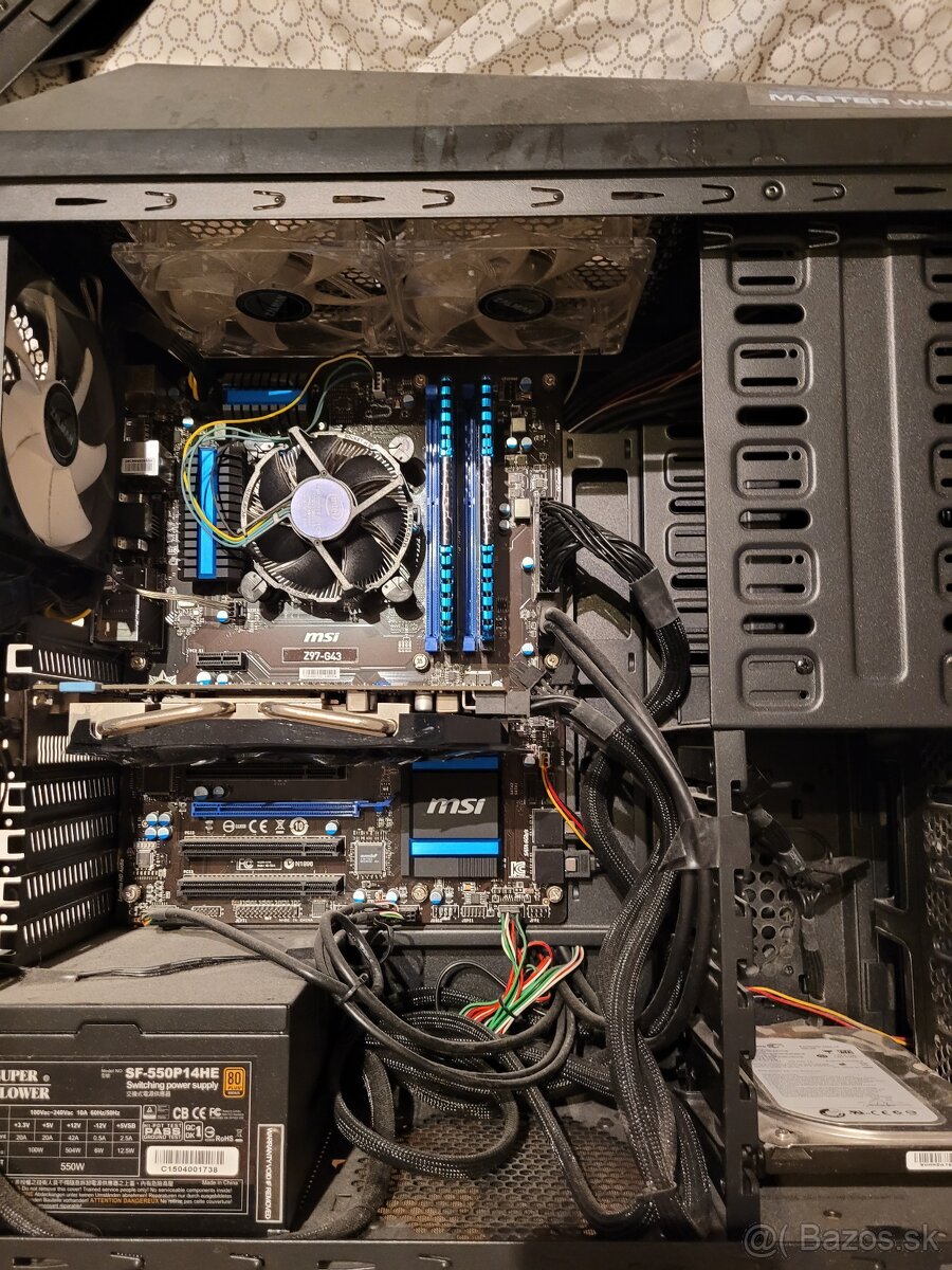 Herná PC bedňa (i5-4690k, 8GB RAM, GTX460oc2, SSD 120) - 5