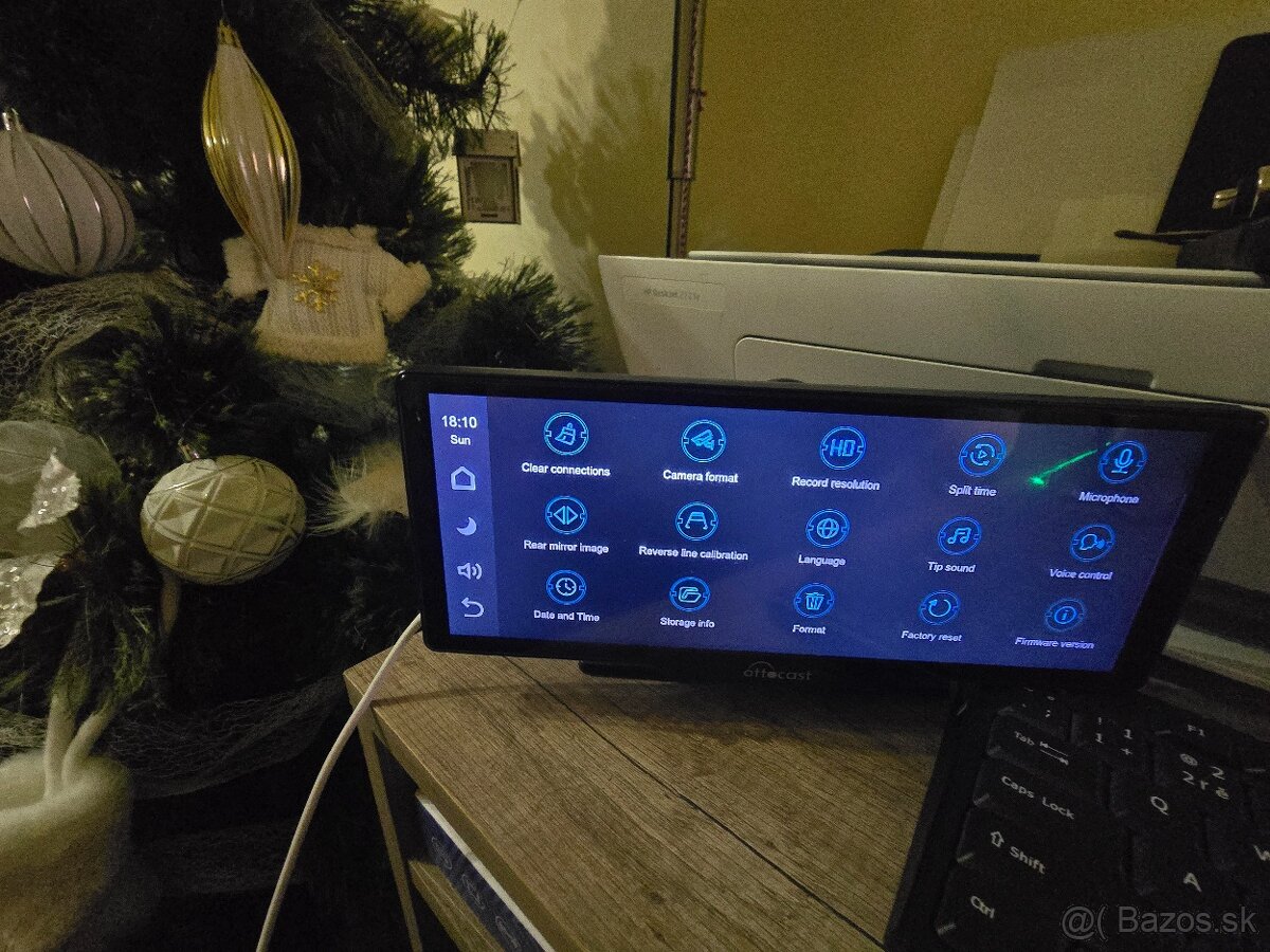 Autokamera s 10,26 palc. obrazovkou androidauto - 5