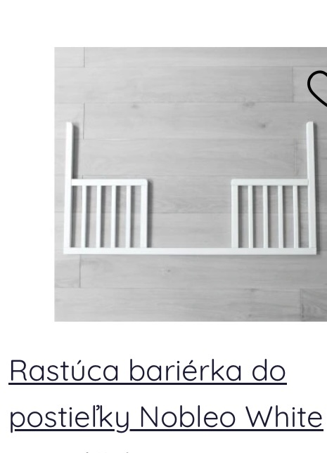 Detská postieľka (Nobleo) - 5