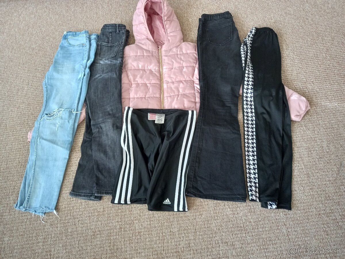 Dievč. bunda veľ.152+rifle+nohavice-balík - 5