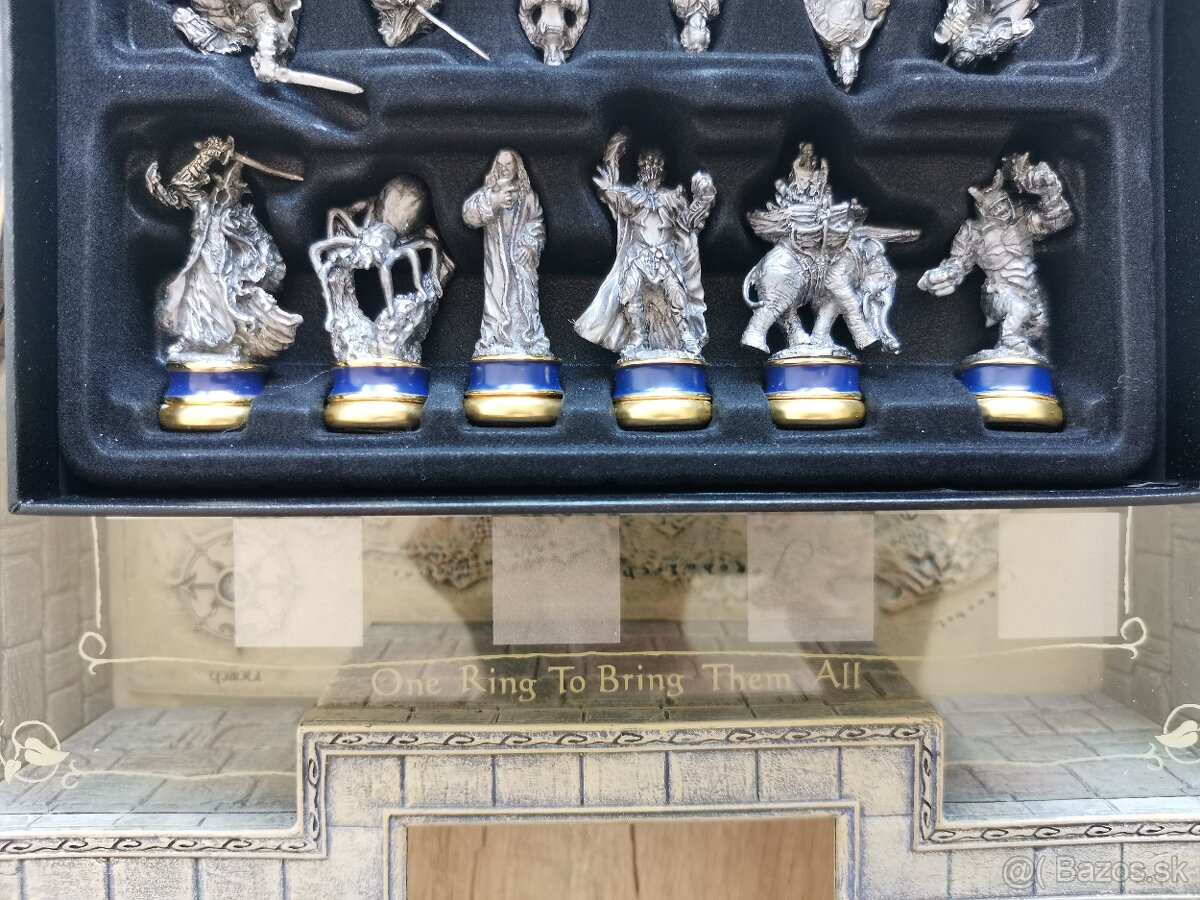 Pán prsteňov - exkluzívne cínové šachové figúrky DELUXE - 5