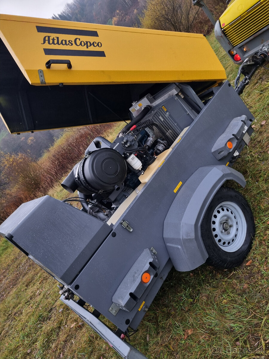 Skrutkový kompresor Atlas Copco XAS 137 - 5