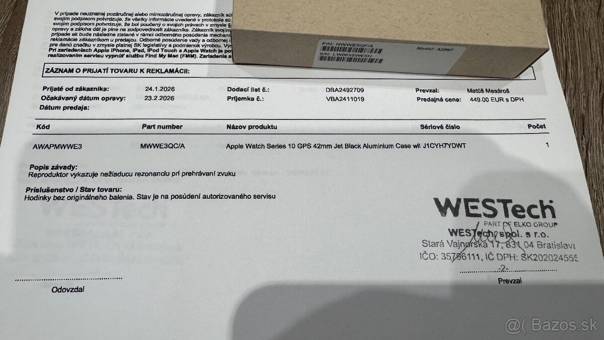 Apple Watch 10, 42mm - 5