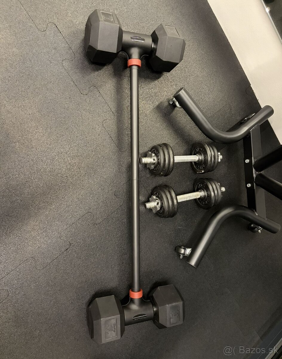 Tyč na činku - Dumbbell converter - 5