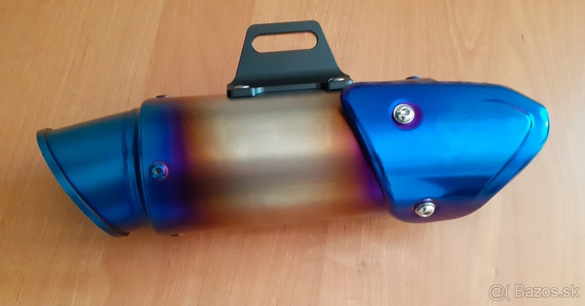 Na predaj ladený, nový, športový nerezový výfuk na motorku - 5