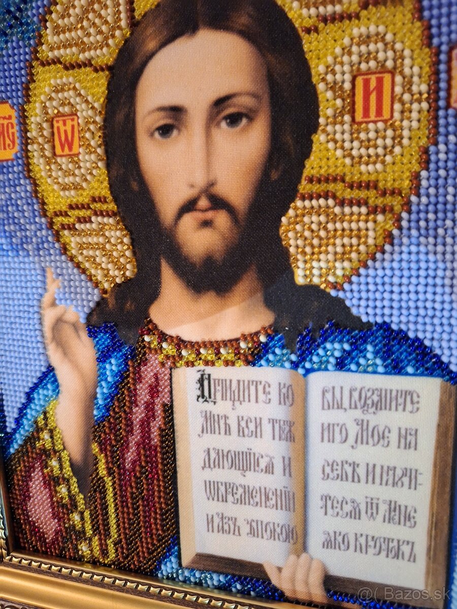 Ikony vyšívané korálkami - 5