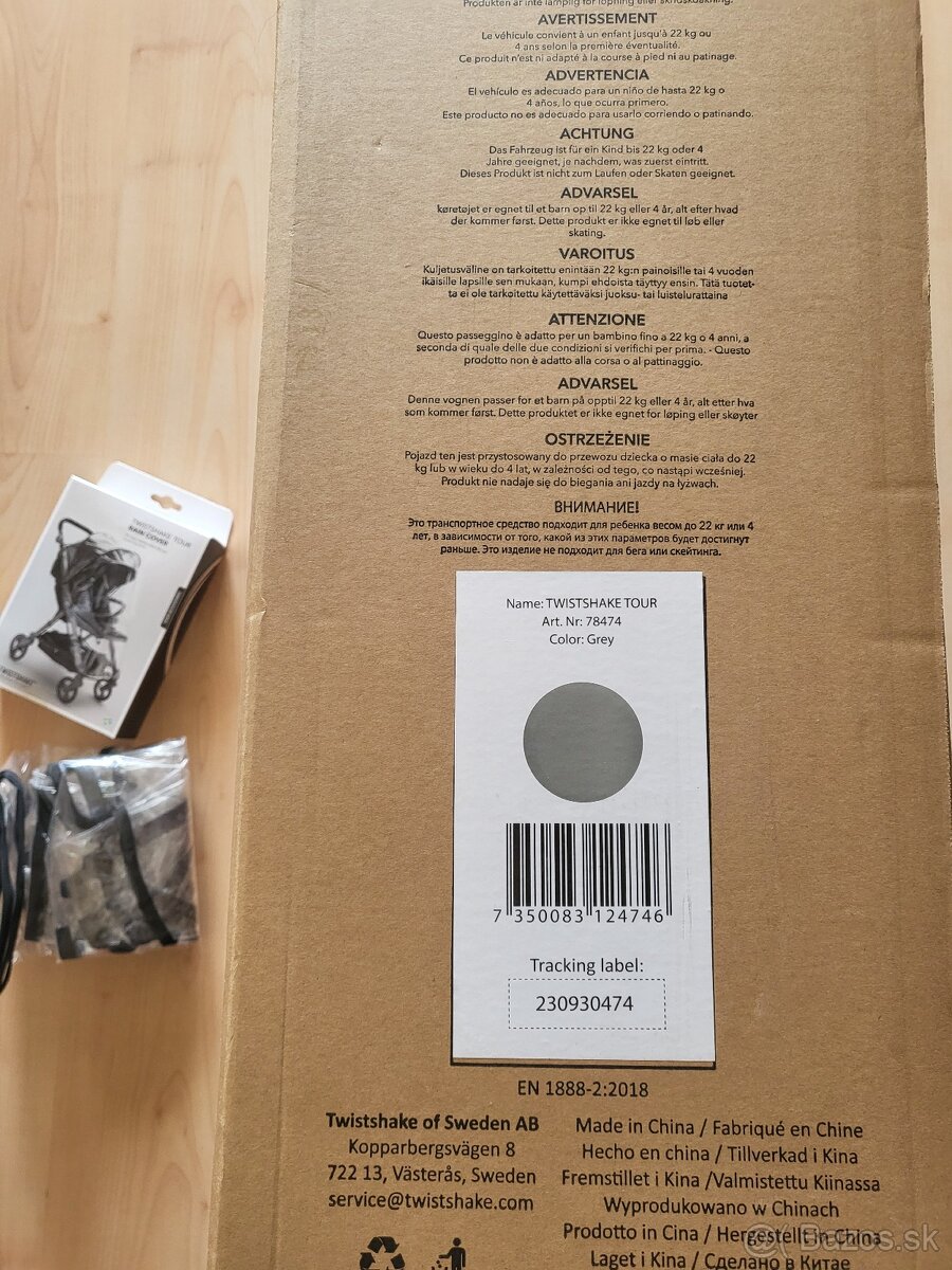 Twistshake Tour kocik sedy/grey - 5