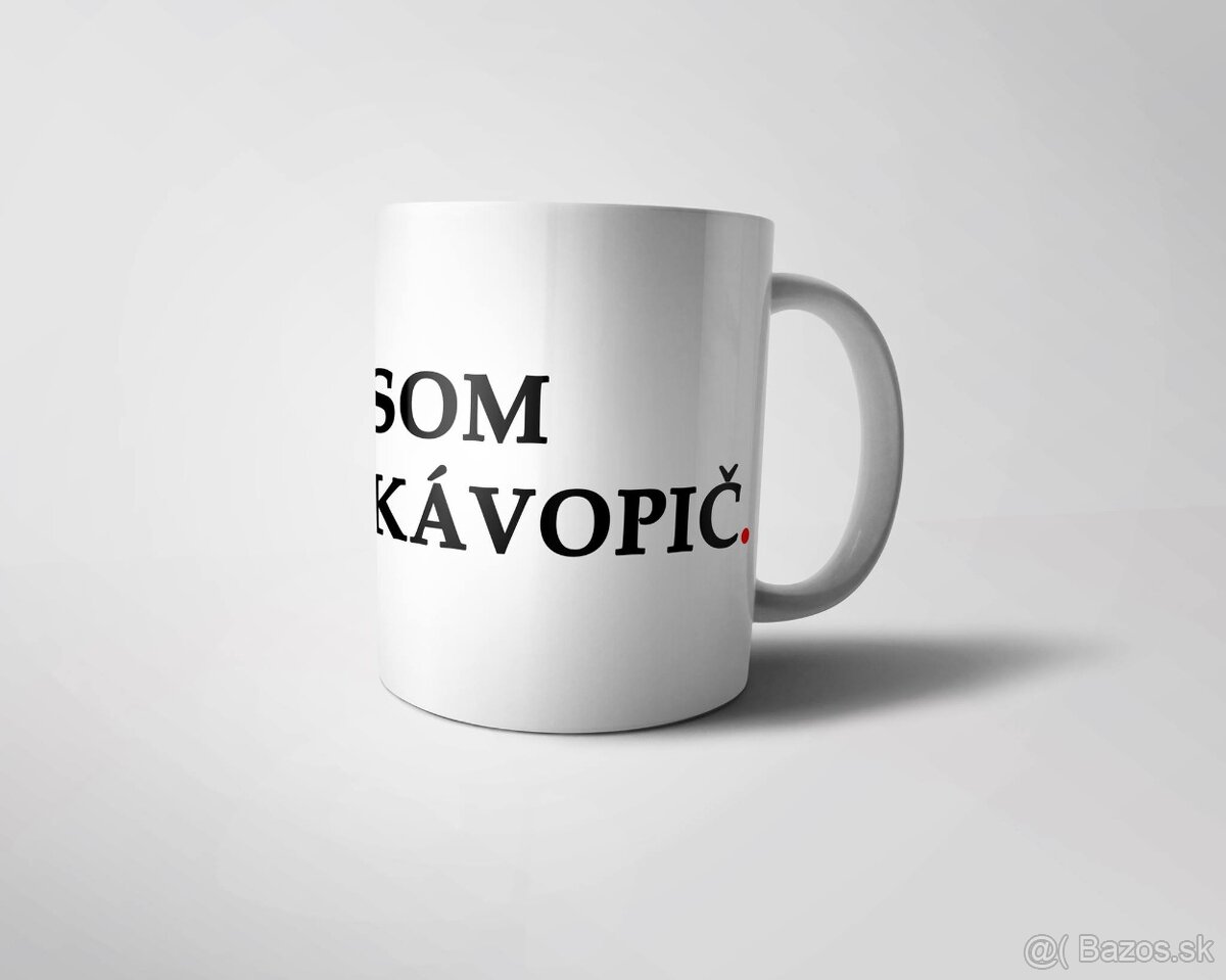 Hrnček s vlastnou potlačou - od 5€/ks - 5