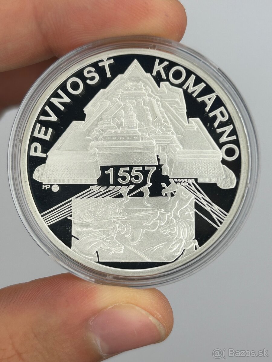 500 sk 1997 Pieniny proof investičné striebro - 5