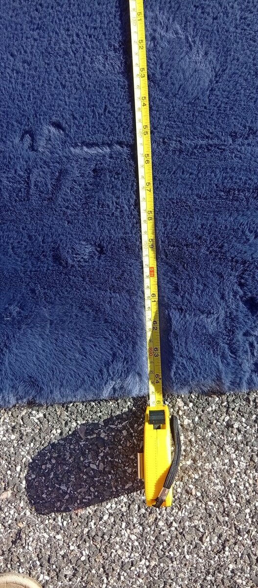 2x Koberec s vysokým vlasom - 5