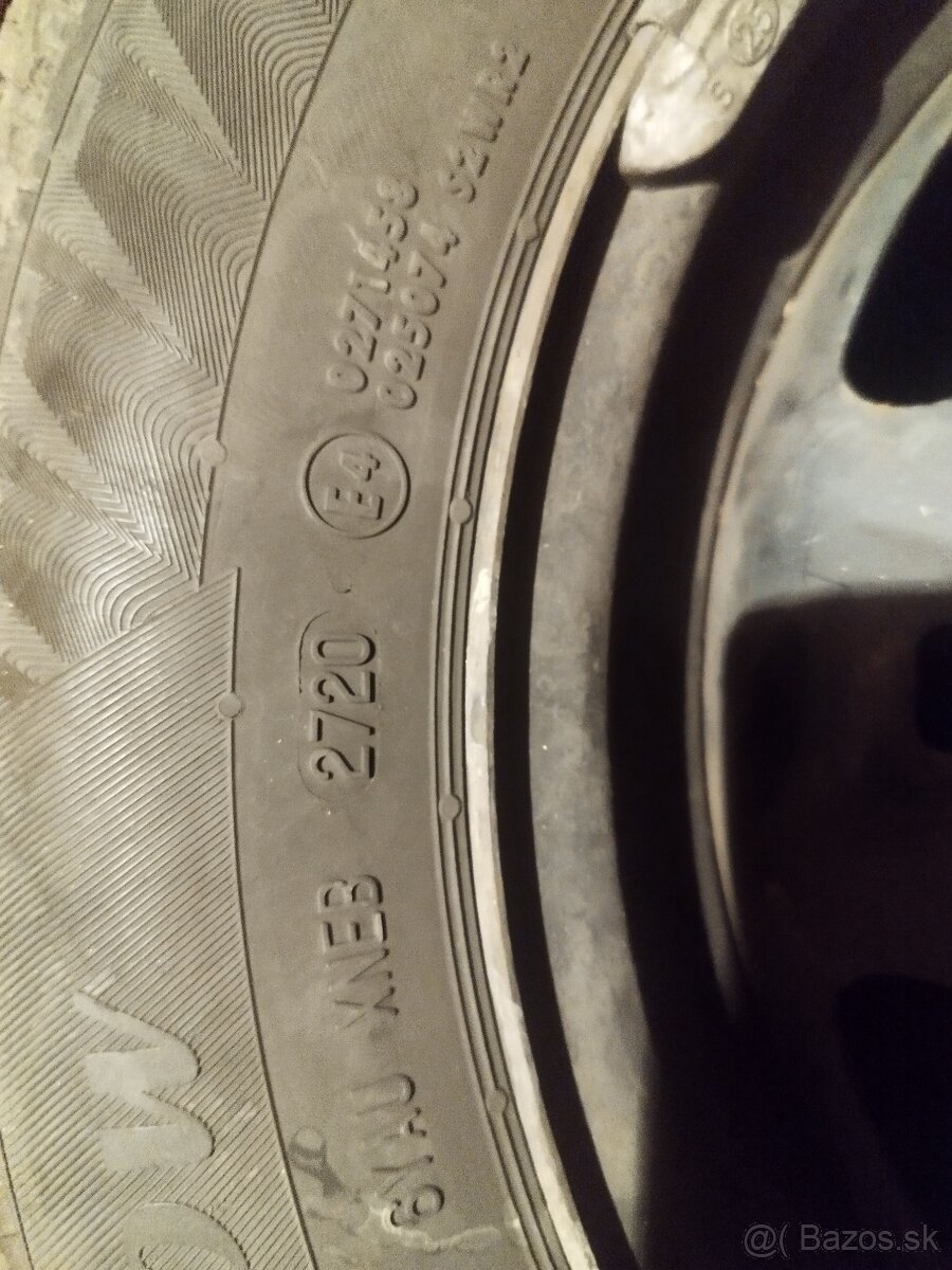 Kolesá 165/70 R14 zimné 4x100 - 5