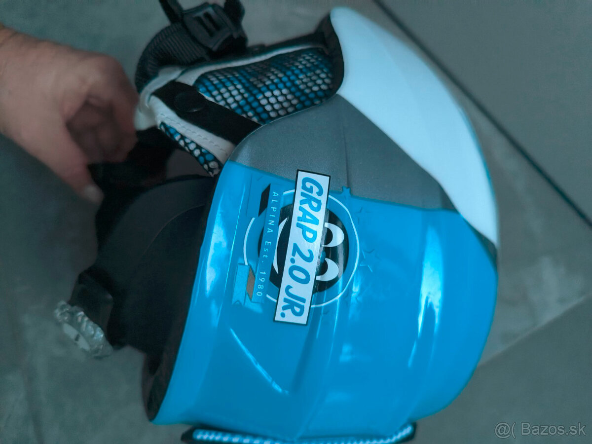 Takmer nová ultra ľahká Lyžiarska prilba Grap 2,0 Junior Alp - 5