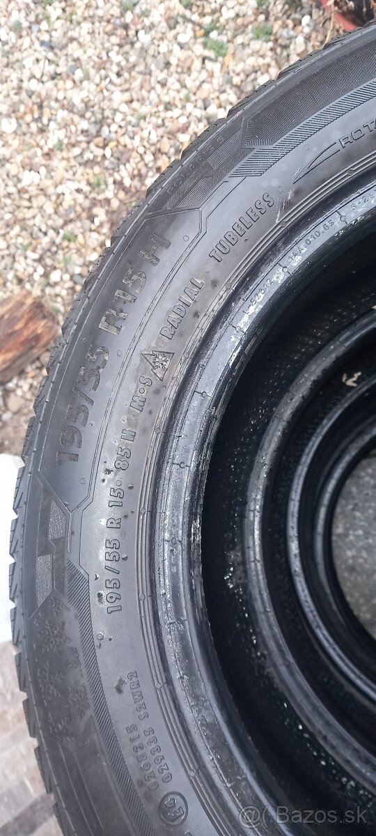 Pneumatiky zimné , 195/55/R15 H - 5