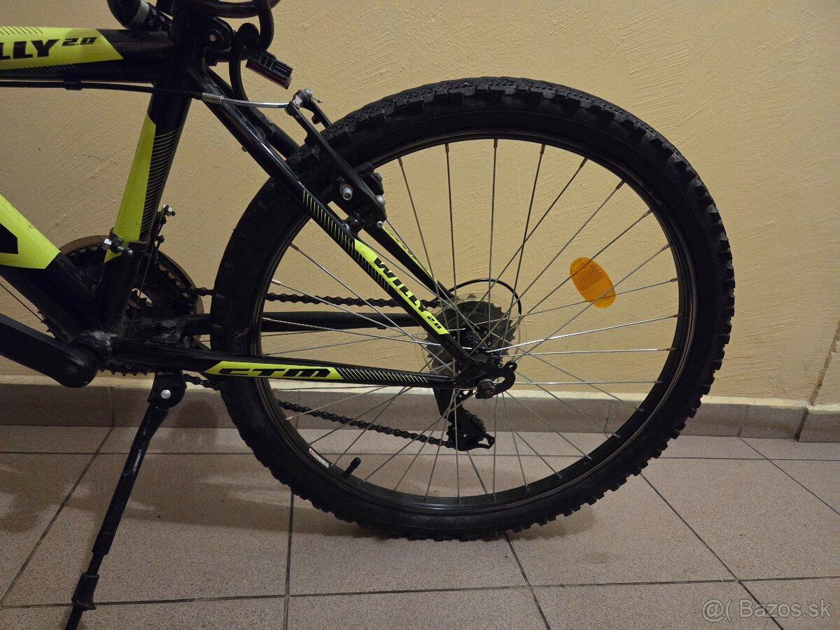 CTM Willy 2.0 limetkovej farby - 5