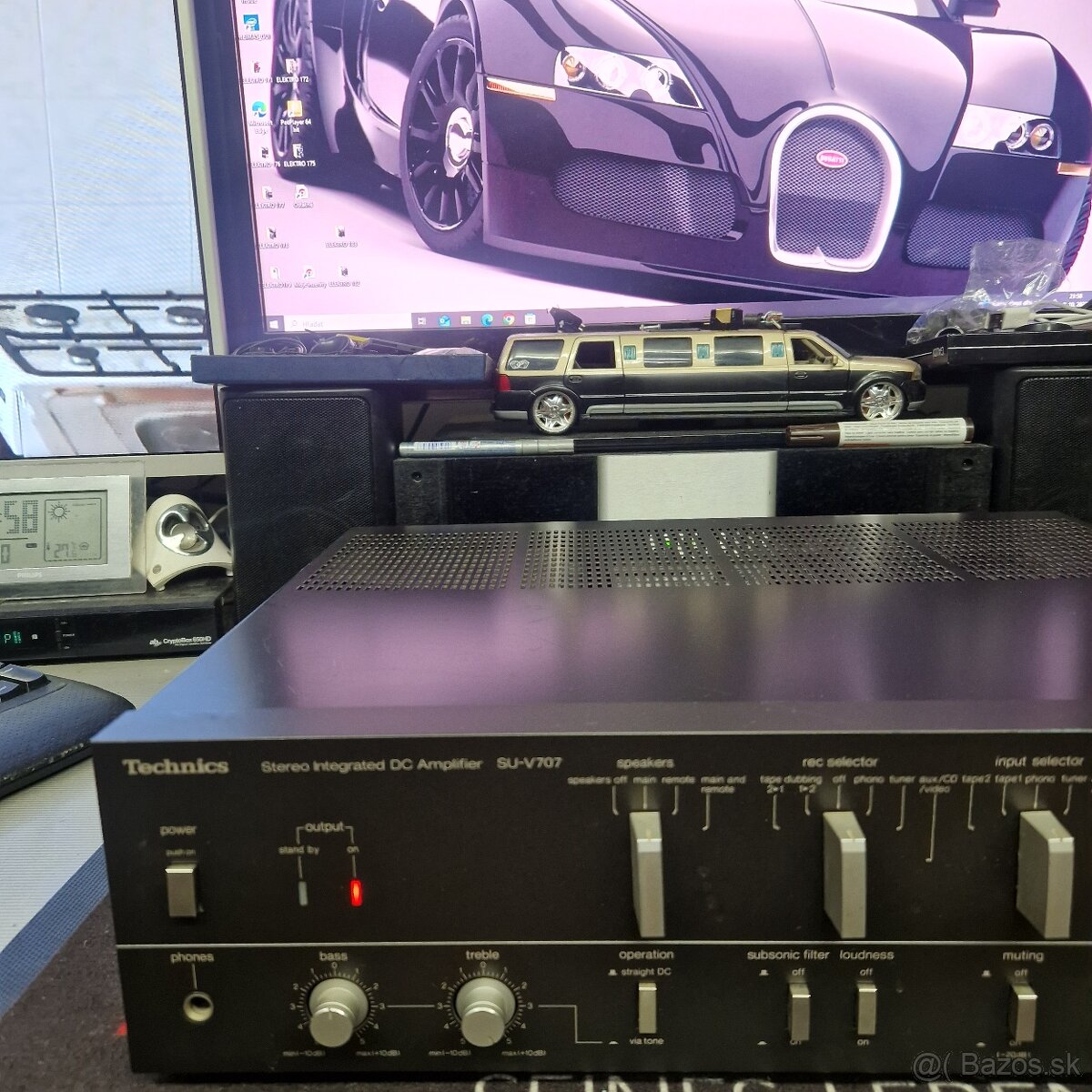 TECHNICS SU-V707...integrovaný stereo zosilovač... - 5