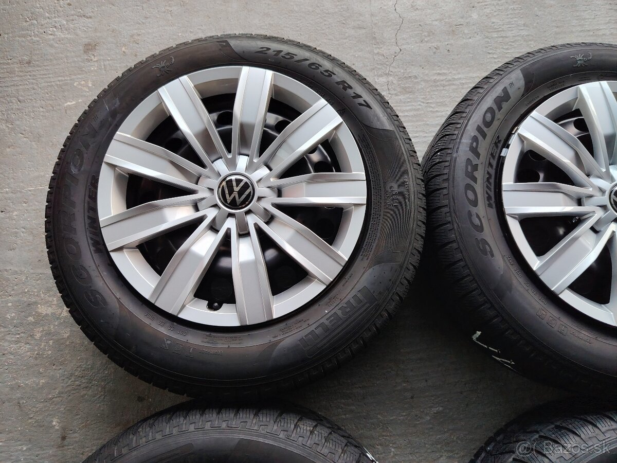 Zimné kolesá Volkswagen Tiguan 5x112 R17 - 5