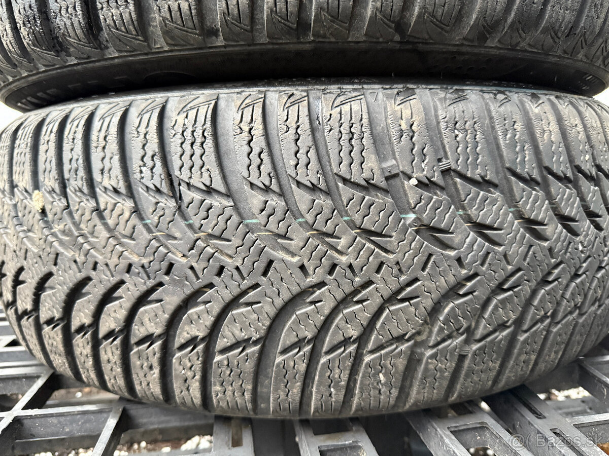 PREDÁM 2 kusy zimné pneumatiky KUMHO 195/55 R16 87H - 5
