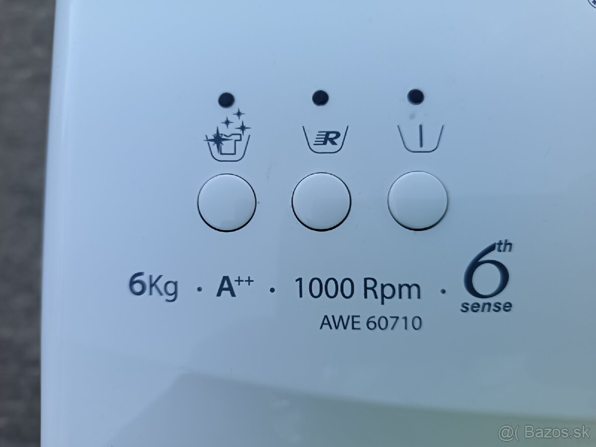 Práčka úzka 40 cm na 6kg,doboz v BA - 5