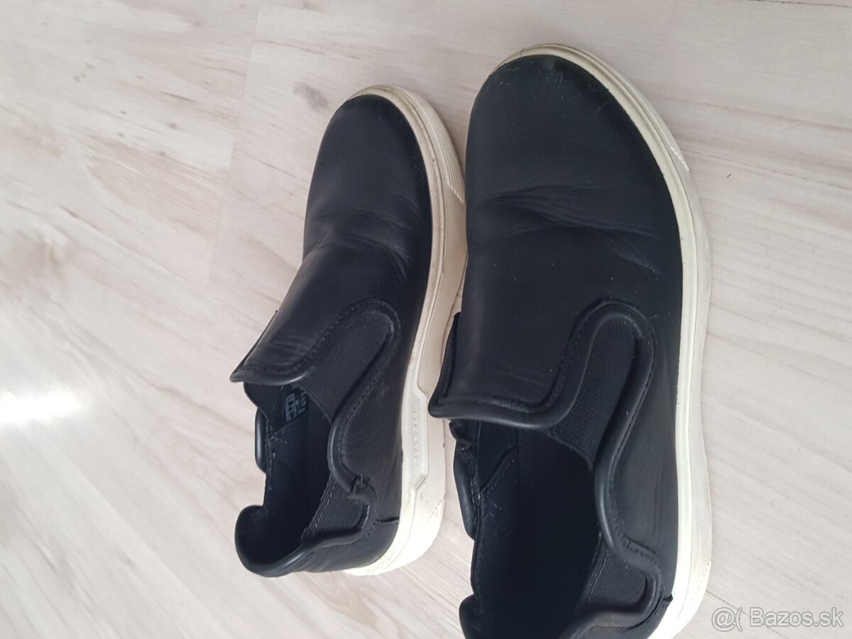 Detské topanky Ecco - kožené - 5