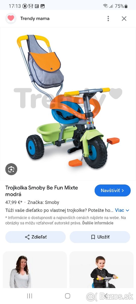 Trojkolka smoby - 5
