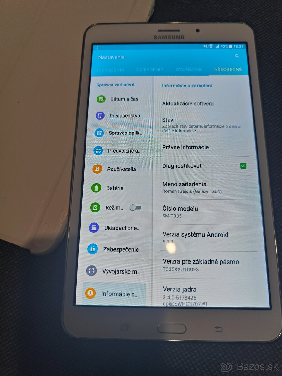 Galaxy tab SM-335 - 5