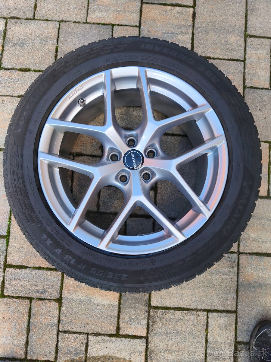 Alu disky Borbet 18" a zimné pneumatiky - 5