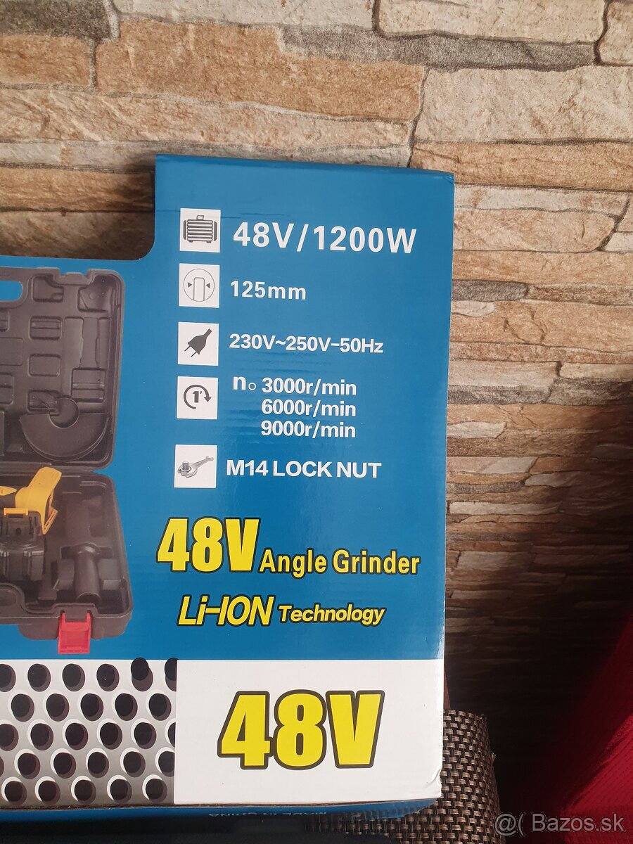 Predam novu aku karbobrusku FLINKE,48 V,2 baterie - 5