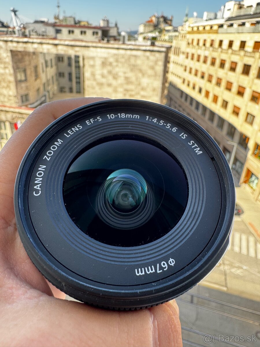 Predám ultraširokouhlý objektív Canon EF-S 10-18mm IS STM - 5