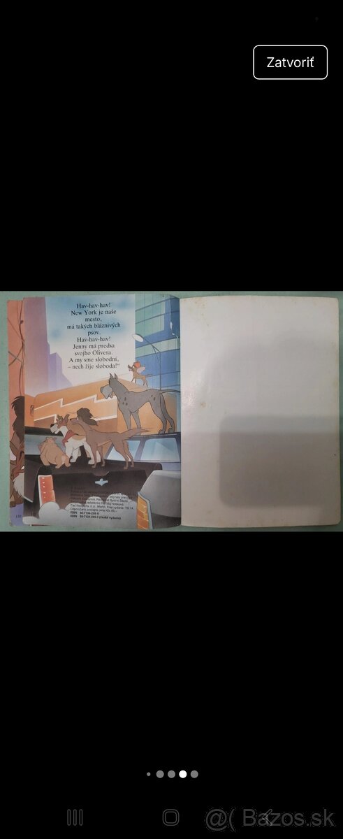 Oliver a spol. KNIHA Walt Disney SK jazyk - 5