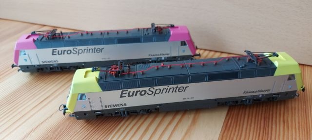 H0 lokomotíva EUROSPRINTER žltá - 5