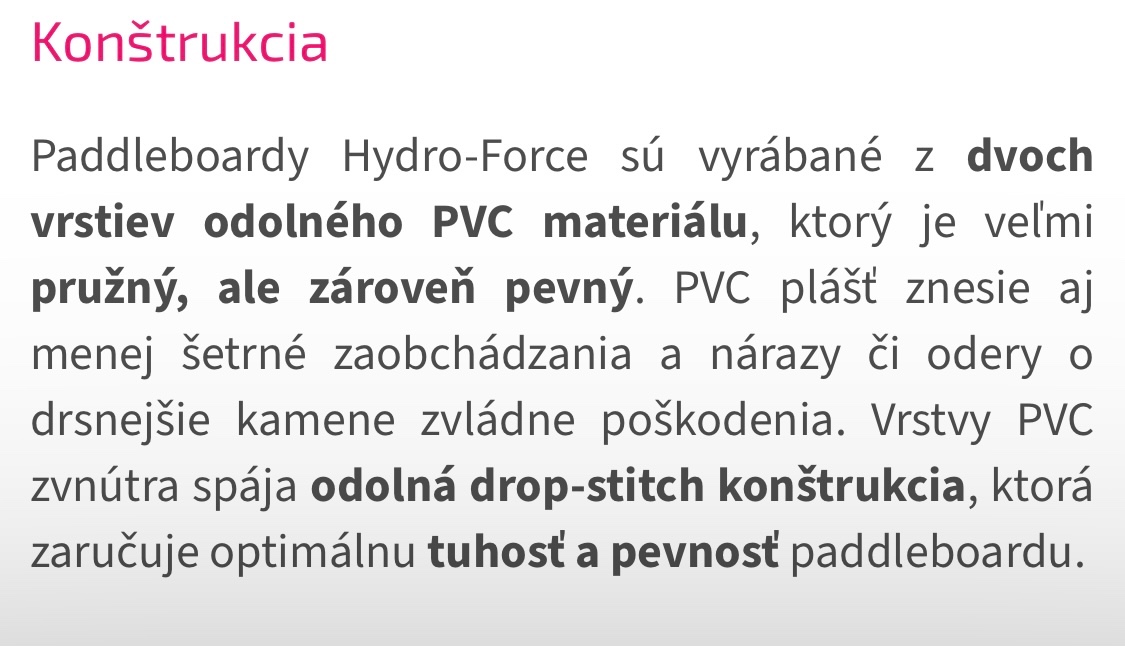 Paddleboard Hydro Force - 5