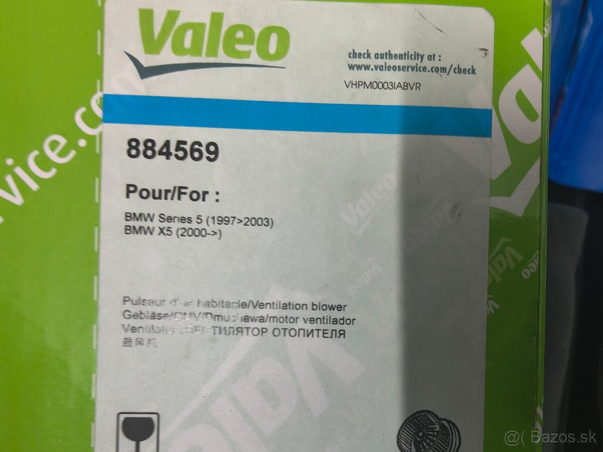 Ventilátor kúrenia BMW X5 E53 prípadne E39 - 5